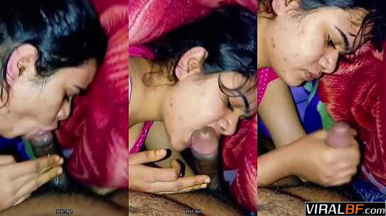 Beautiful Horny Girl’s Viral Blowjob High-Definition Oral Action