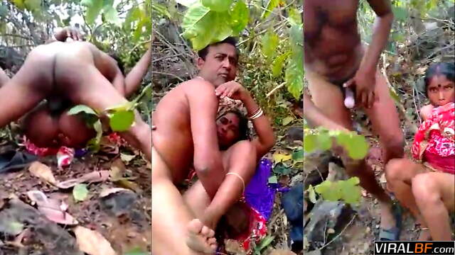 Indian Uncle Pounds Dehati Bhabhi’s Tight Pussy in Jungle Hardcore