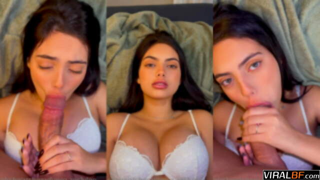 Intense Desi NRI Girl Blowjob Deepthroat Cum