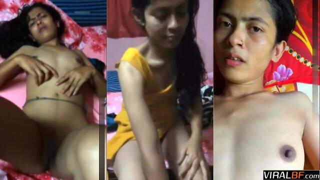 Real GF Masturbating While Taking Big Dick β Intense Pussy Rubbing