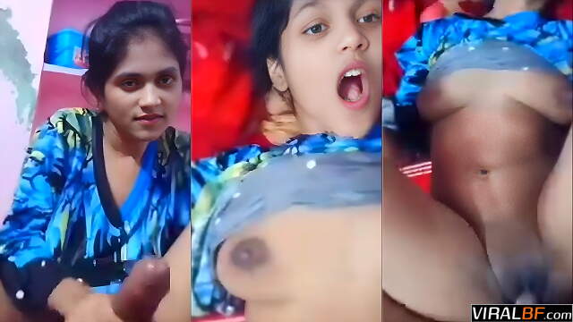 Viral Desi Wife Moaning Loud After Rough Deepthroat Fucking